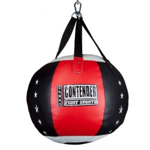 Boxing Punch Bag Kickboxing Karate Home use Ideal for All Martial Arts Training The Body Snatcher Hanging Punch Bag Wrecking Ball Uppercut Boxing Punch/Kick Bag 2ft,Round Boxing Sold Un-Filled 