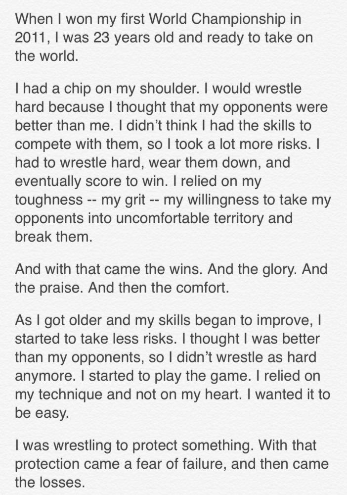 jordan burroughs on what it takes to become the best