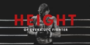 Read more about the article Height of Every UFC Fighter