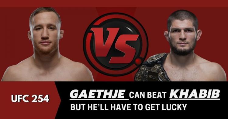 Read more about the article Gaethje Can Beat Khabib But He’ll Have To Get Lucky